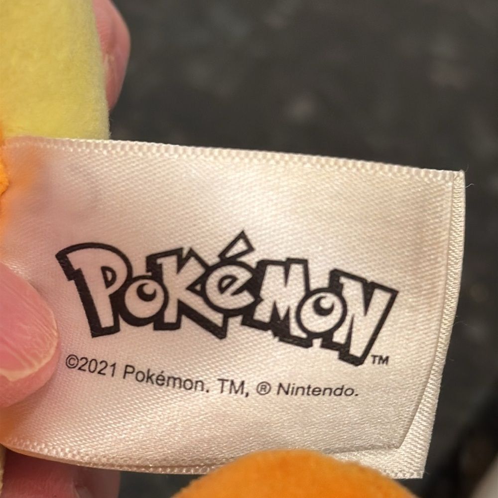 Pokemon Charmander Plush 9” Smiling Wicked Cool Toy Plushie Stuffed - Picture 7 of 8